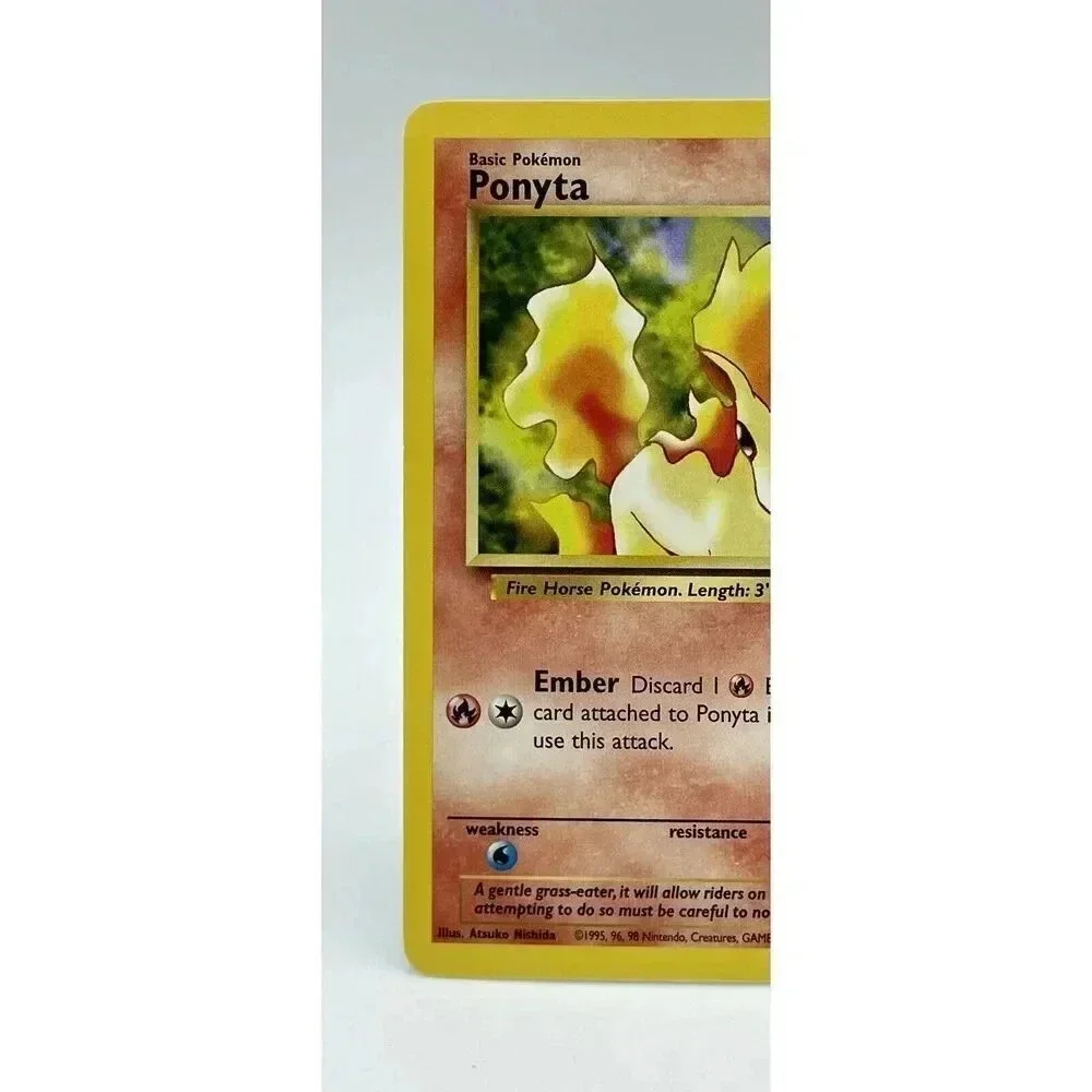 Ponyta 64/82 Team Rocket Pokemon TCG Card‎ Non Holo Vintage 2000 LP